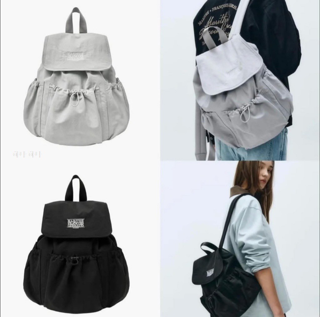 🇰🇷韓國Marithe Francois Girbaud (MFG)❣️ 經典標誌搭配多口袋背包 MFG45SBG203