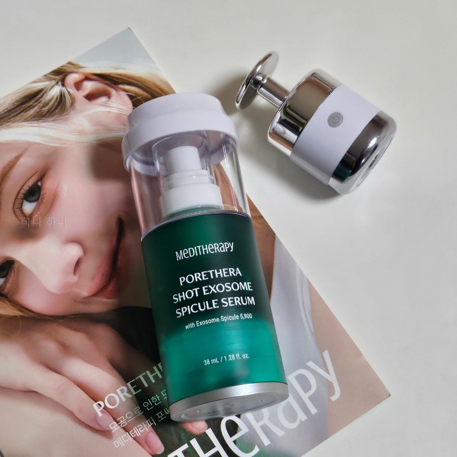 🇰🇷韓國❤️ 🔥super junior 利特推薦【MEDITHERAPY】綠淨光緊緻毛孔藻針精華38ml +美容儀