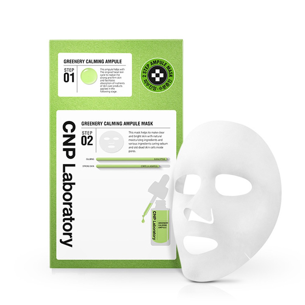 韓國CNP 積雪草淨透安瓶面膜(5入組/盒)