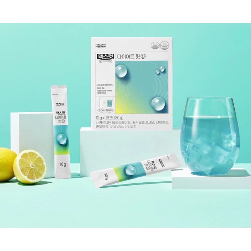 🟢【韓國 HEALTH HELPER｜MAX DIET BOOSTER 3.1 小綠水｜28條/盒】