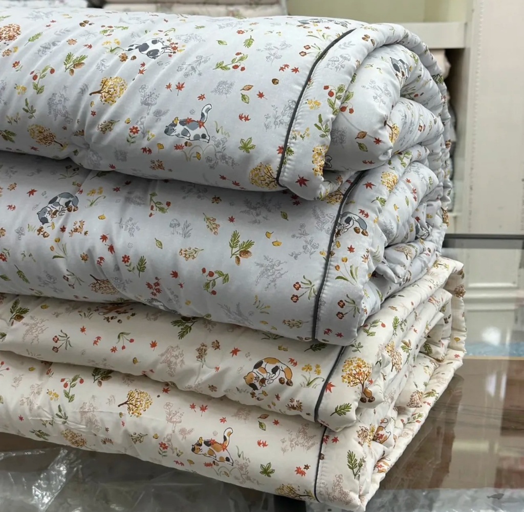 🐾韓國製｜膠原蛋白天絲四季棉被 ✦ 貓咪小庭園