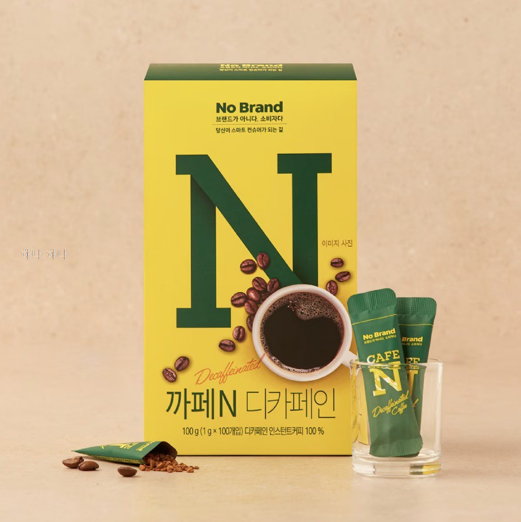 韓國🇰🇷No Brand 咖啡N 系列1g*100入