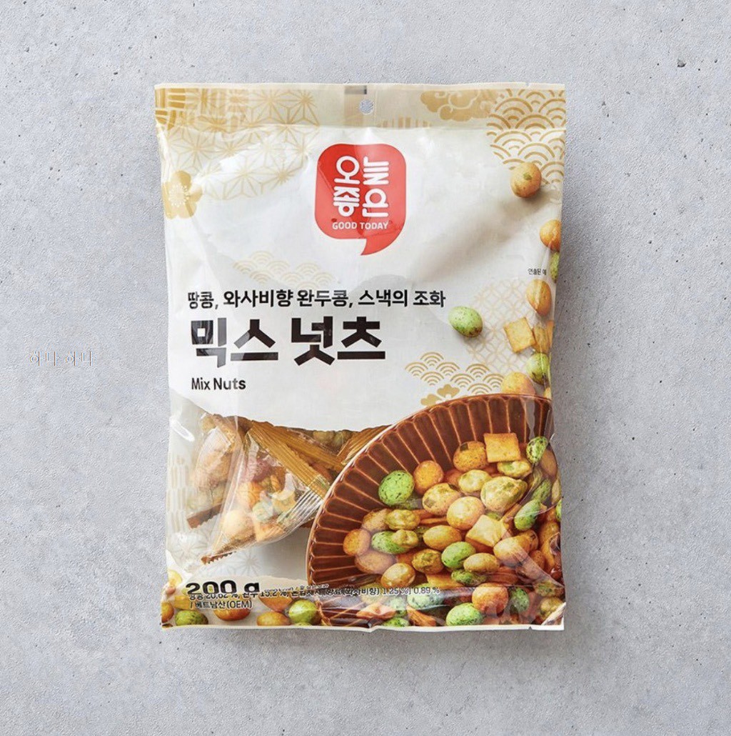 【GOOD TODAY 韓國經典人氣包裝堅果柿種脆餅組合🔥】