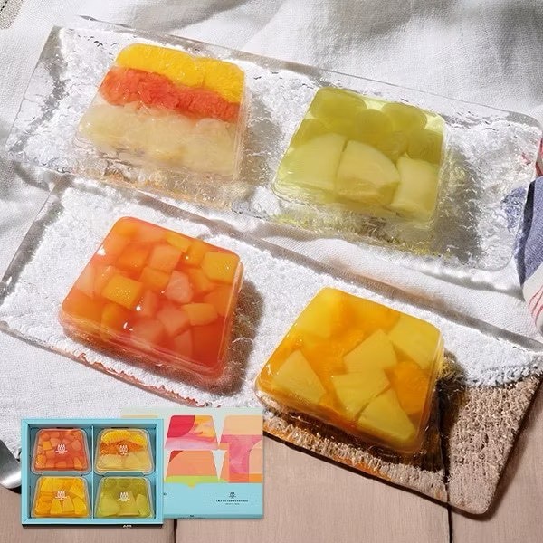 日本🇯🇵HENRI CHARPENTIER夏日繽紛果物晶凍禮盒（4入）