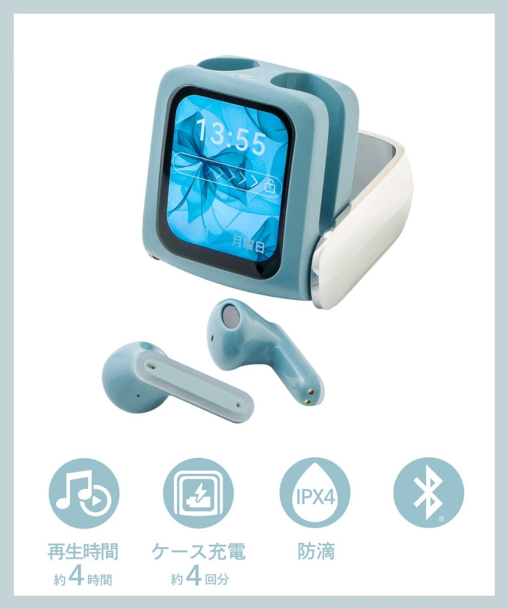 日本《3COINS 復古電視造型真無線藍牙耳機》