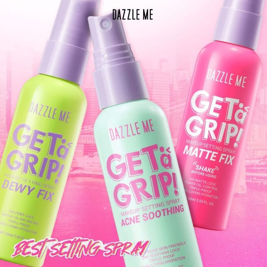 泰國🇹🇭Dazzle Me GET A GRIP！全天持妝定妝噴霧 60ml