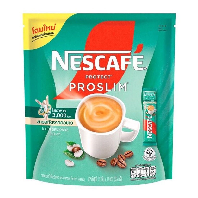 泰國🇹🇭 NESCAFÉ PROSLIM 白腎豆輕盈代謝咖啡｜15g x 17入