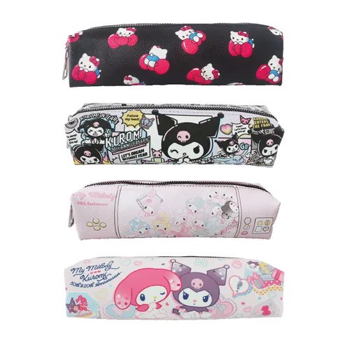 🎀日本限定✦Sanrio角色大集合雙面圖樣筆袋／化妝包