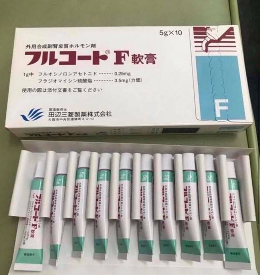日本田邊三菱製藥FLUCORT F膚潤康F軟膏 5g