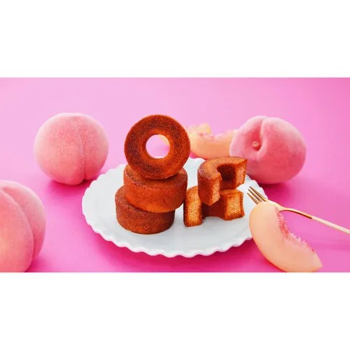 008507日本🇯🇵🍑OSAKA PEACH｜焦糖蜜桃年輪蛋糕