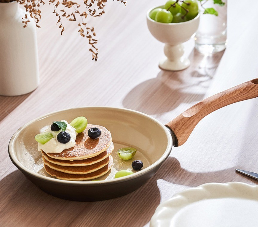 NEOFLAM-陶瓷塗層碳鋼平底鍋20cm(電磁底)