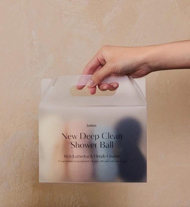 HETRAS Q彈深層清潔搓澡球套組(4入組)
