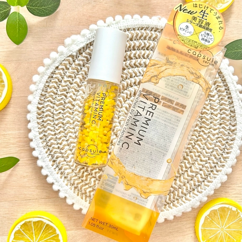 日本CAPSULE SERUM珂蓓思 PV高濃度維他命C膠囊精華液 30ml