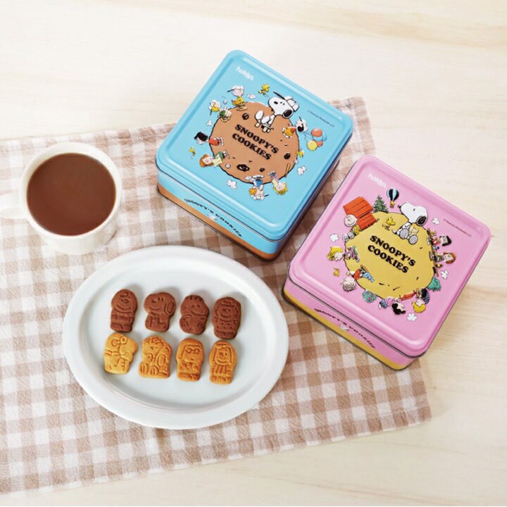 日本 Hokka 北陸製菓 × 史努比聯名｜米蜜鐵盒餅乾