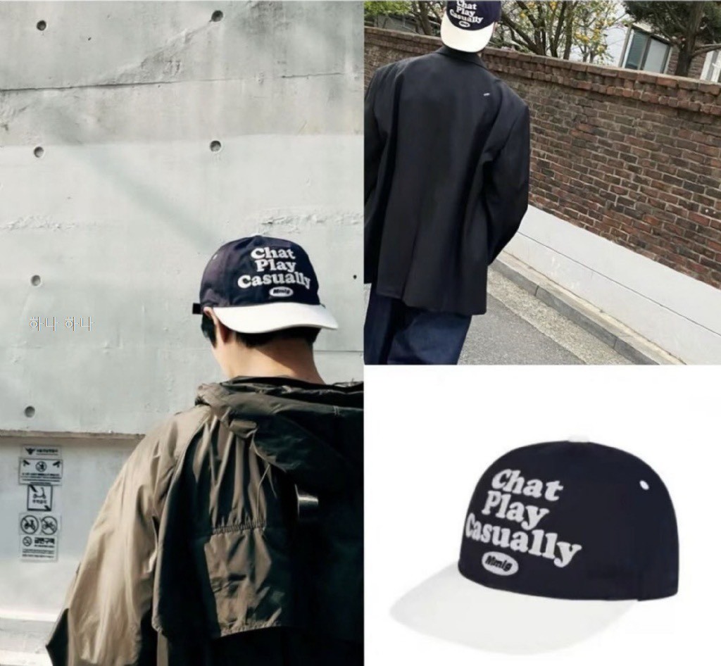 韓國🇰🇷免稅Mmlg「Chat Play Casually」棒球帽