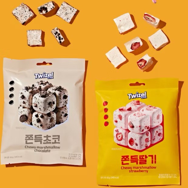 🇰🇷【韓國CU熱銷】Q彈棉花糖夾心 80g「一組2包」