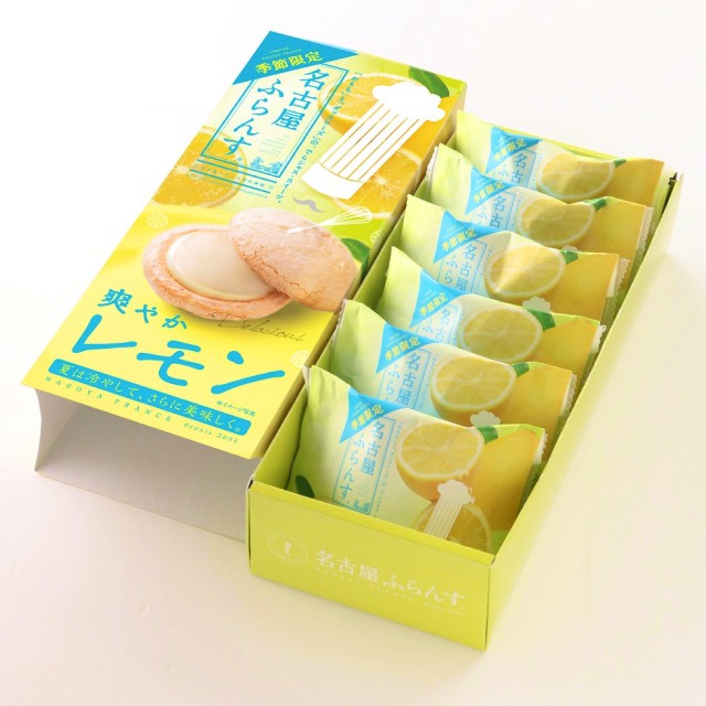【日本名古屋限定】Nagoya France 檸檬法式夾心餅6入