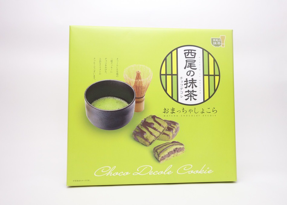 【日本愛知限定】西尾抹茶巧克力餅乾｜Choco Decole Cookie 15入