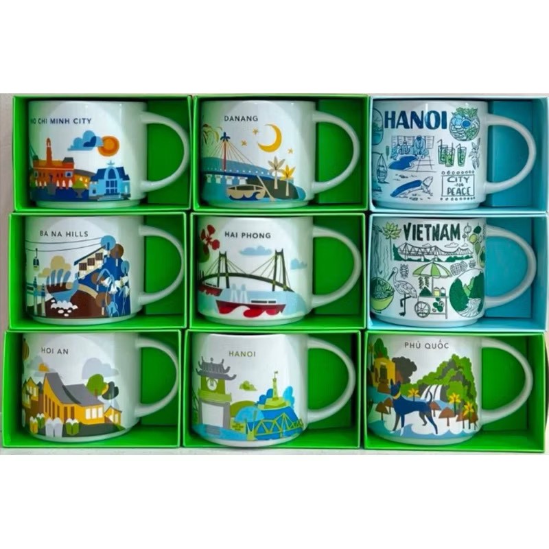 🇻🇳 越南城市限定紀念馬克杯系列414ml