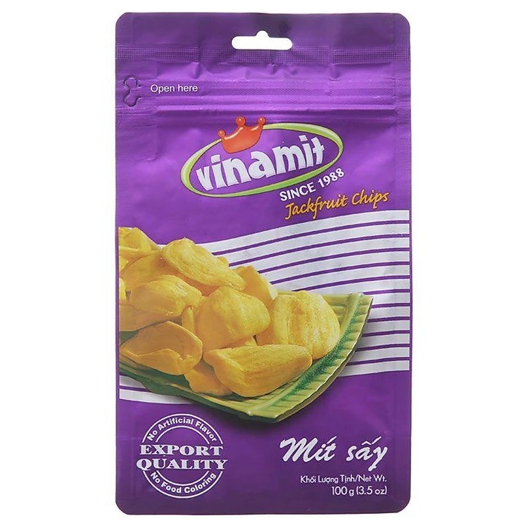 🇻🇳 越南Vinamit 波羅蜜脆片 100g｜Jackfruit Chips「一組2包」