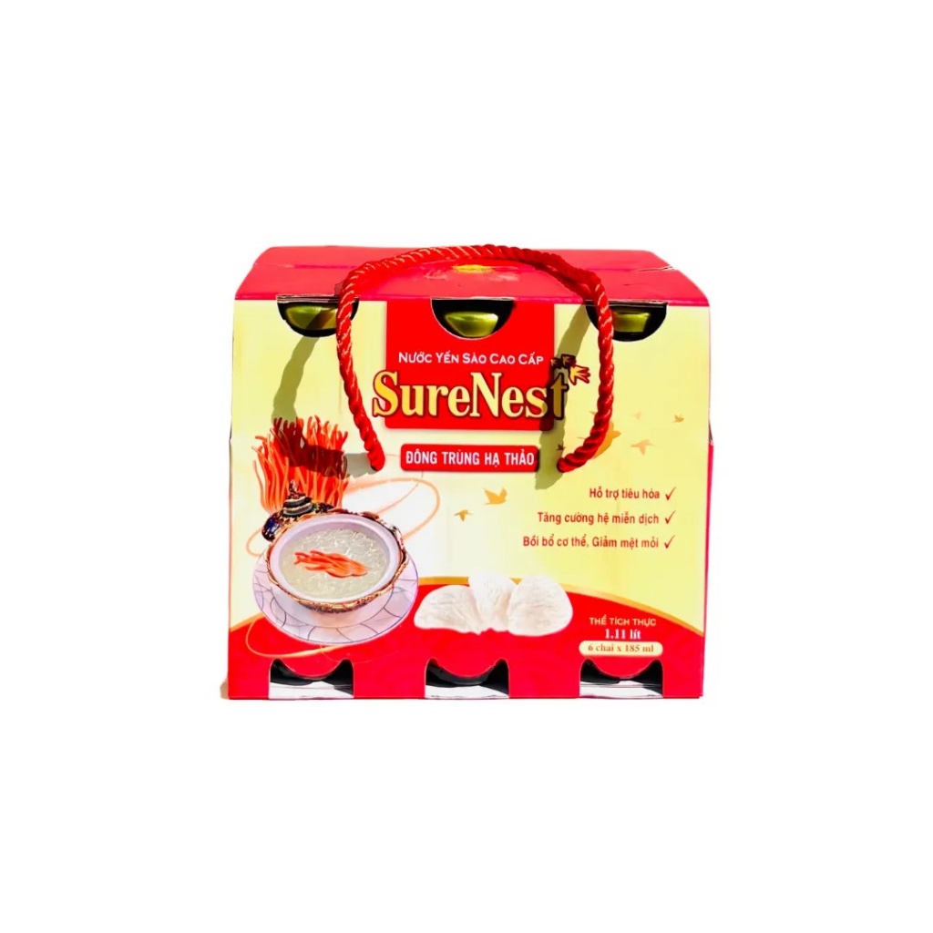 🇻🇳 越南SureNest 高級燕窩飲品禮盒6入裝 × 185ml