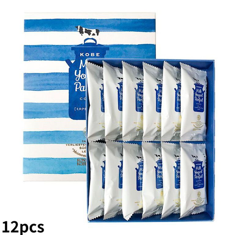 日本神戶 Konditorei Kobe牛奶優酪乳凍糕餅乾禮盒
