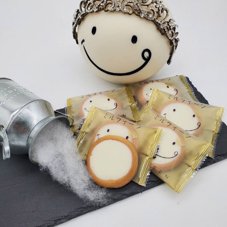 【日本大阪限定】Milqueen 牛奶塔餅乾 ✨笑臉公主造型 × 超人氣伴手禮