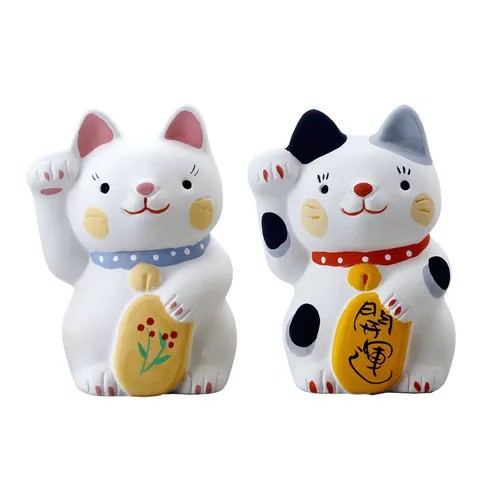 〔日本製🇯🇵和風 招財貓 擺飾組〕