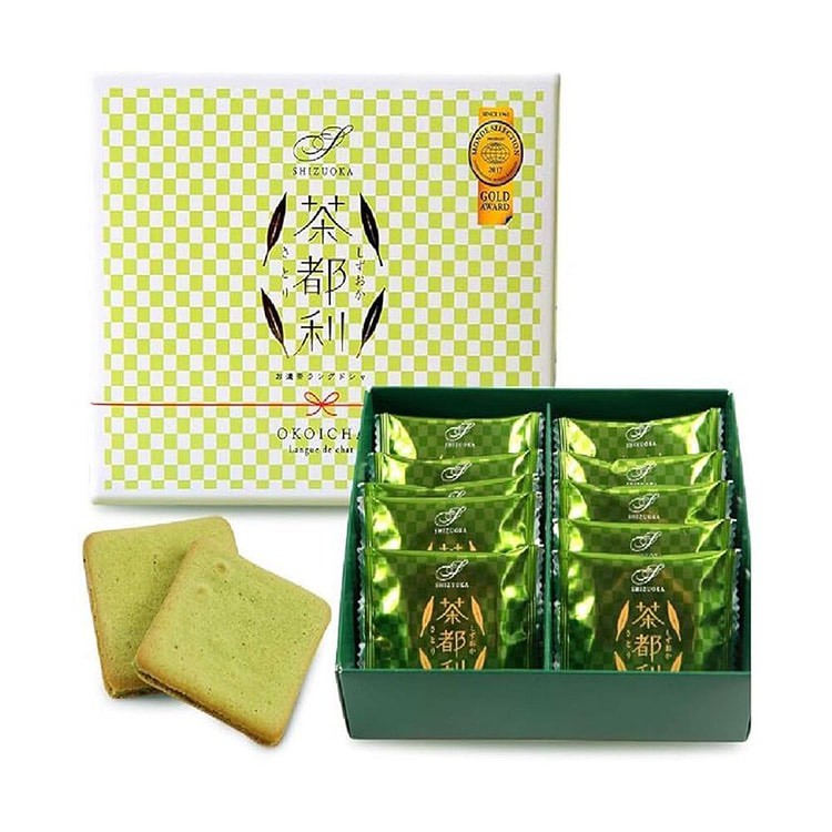 🇯🇵【靜岡名產】茶都利 抹茶薄餅夾心餅乾禮盒