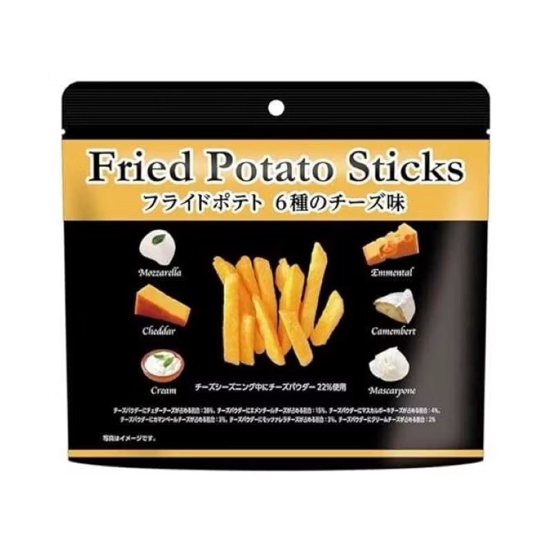 日本🇯🇵Sweet Box 6種起司風味薯條｜濃厚起司脆薯棒105g