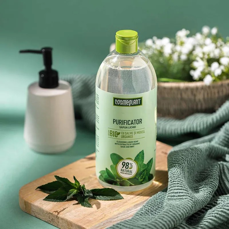 🌿 摩爾多瓦 COSMEPLANT 草本抗菌&淨味除臭洗手乳系列 1000ml