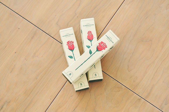 日本🇯🇵東京表參道 Number Sugar 手工焦糖 玫瑰限定禮盒／8入