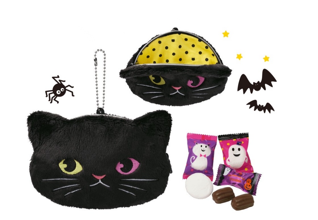 日本🇯🇵Mary’s 萬聖節限定 🎃ニャンダフル黑貓絨毛零食小物包
