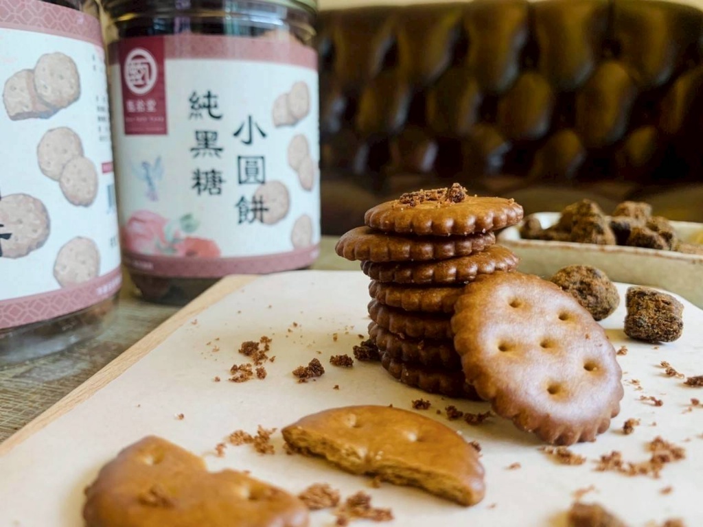 【甄拾堂】純黑糖小圓餅(130g)