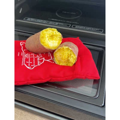 日本🇯🇵微波爐專用烤地瓜調理袋（紅色款）
