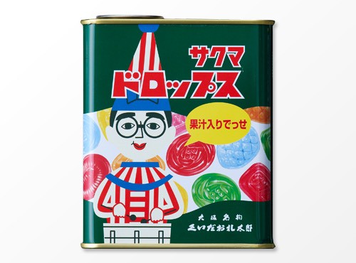 【日本大阪限定🇯🇵】道頓堀固力果招牌款｜サクマ佐久間水果糖罐