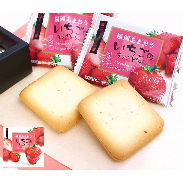 日本🇯🇵福岡博多あまおう草莓薄餅夾心餅10入