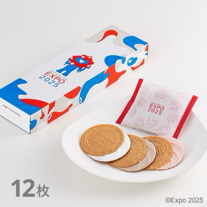 「日本風月堂 大阪關西萬博限定 法蘭酥餅乾」