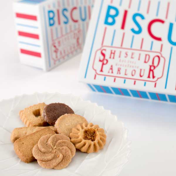 【日本東京銀座 SHISEIDO PARLOUR 七巧餅乾禮盒】