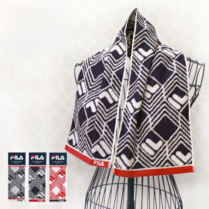 日本🇯🇵FILA🏃‍♂️【SALOTTO運動長毛巾】