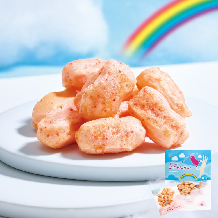 ✨【日本限定】空飛的明太子空氣脆點 6袋入
