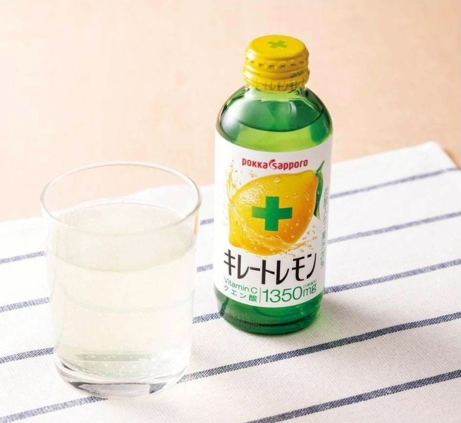 日本🇯🇵Pokka Sapporo「キレートレモン」Chelate Lemon 氣泡檸檬飲 (155ml × 6瓶/組)