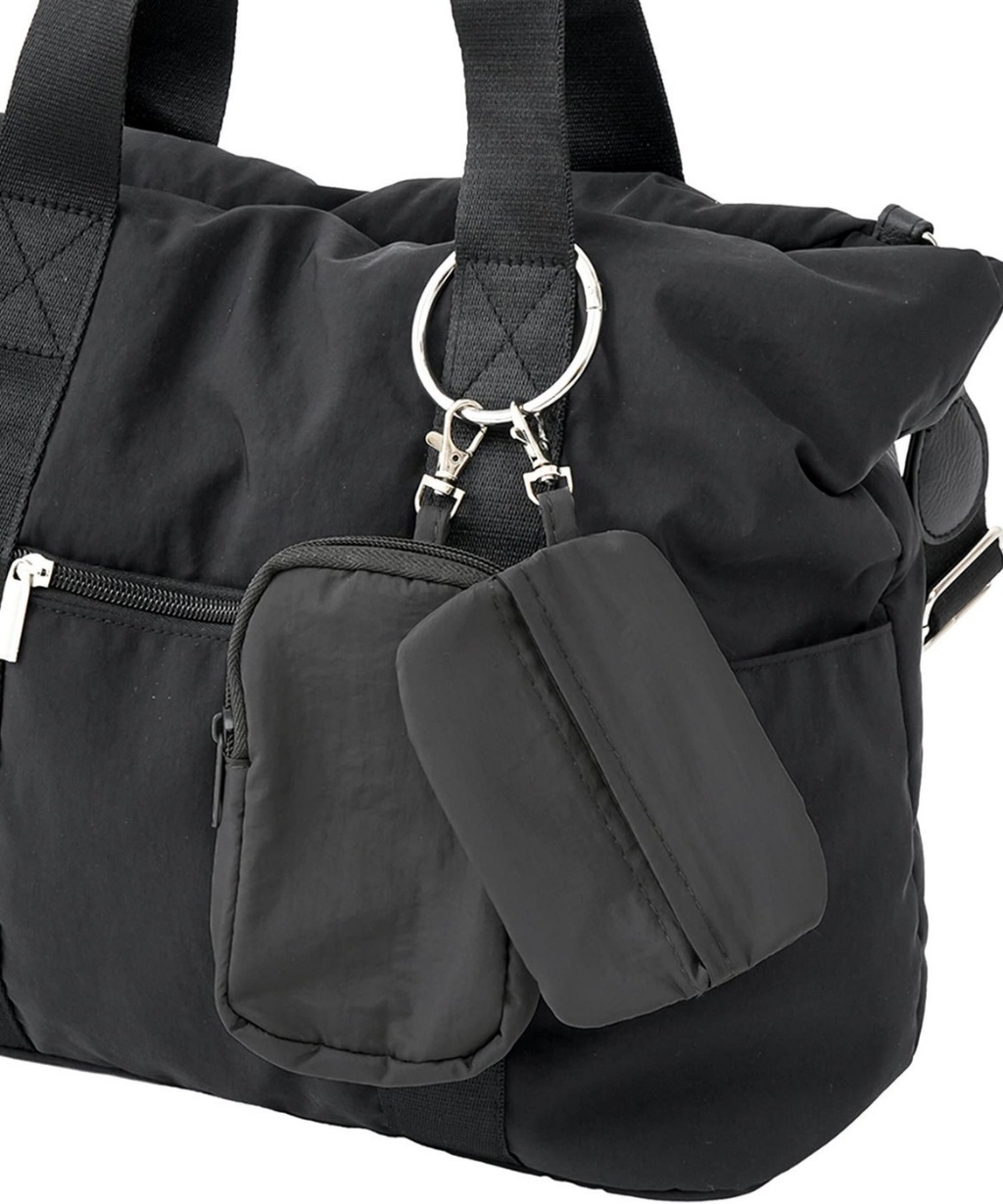 🎒【日本 3COINS 多功能收納掛袋｜面紙夾/小物包/奶嘴袋】