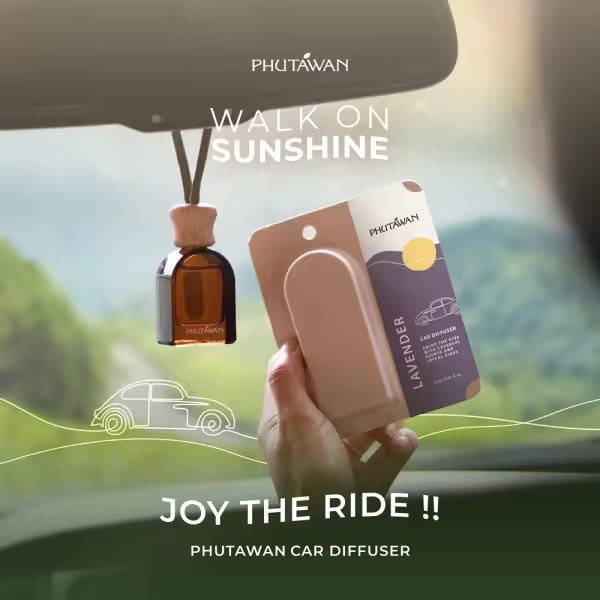 🚗 泰國 Phutawan 質感車用懸掛香氛 12ml