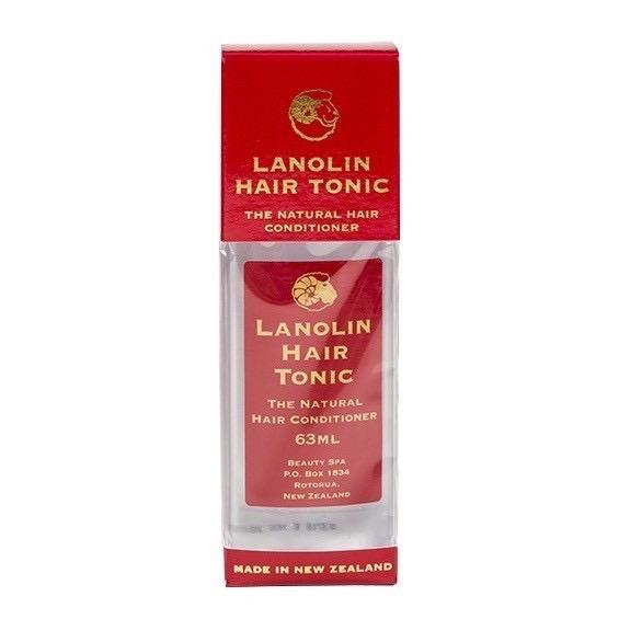 紐西蘭 Beauty Spa Lanolin Hair Tonic 羊毛脂護髮油 63ml