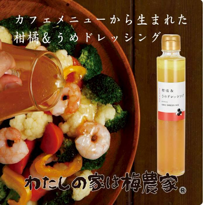 日本和歌山柑橘＆梅子和風沙拉醬200g