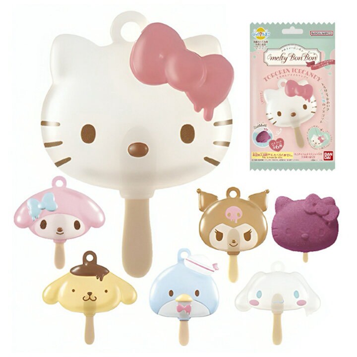 🛁【日本🇯🇵BANDAI】びっくらたまご ✨Melty Bonbon Sanrio角色冰淇淋造型入浴球✨