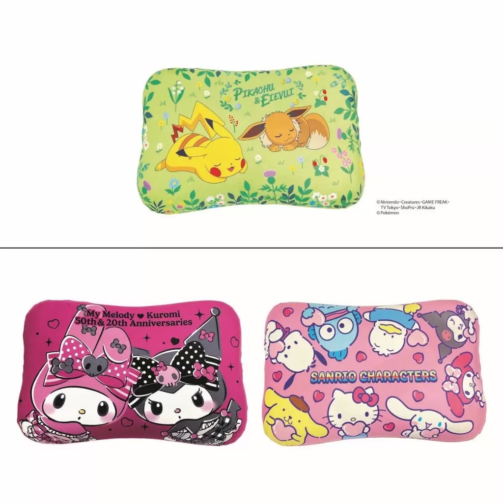 🩵【日本好市多限定｜三麗鷗經典角色 兒童記憶海綿枕】