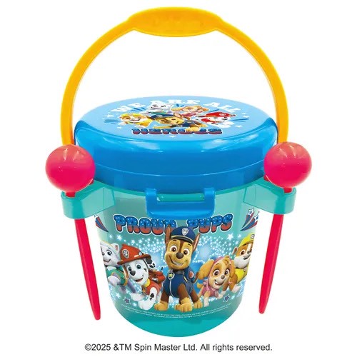 日本🇯🇵太鼓造型趣味零食桶（附鼓棒與蓋子／兒童點心組）