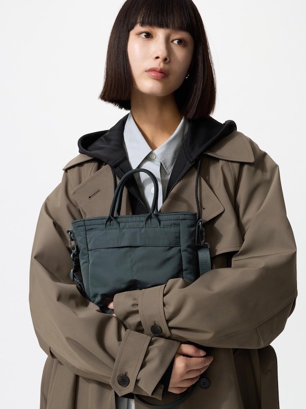 日本🇯🇵Uniqlo 2WAY 多機能極簡質感迷你托特包